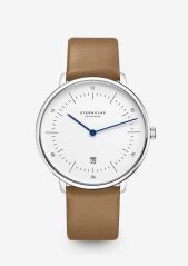 Zegarek Sternglas Naos XL white, 42 mm