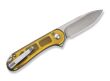 Nóż CIVIVI Button Lock Elementum II Ultem Amber - 2