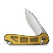 Nóż CIVIVI Button Lock Elementum II Ultem Amber - 3