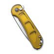 Nóż CIVIVI Button Lock Elementum II Ultem Amber - 4