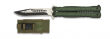 Nóż motylek K25 02130 Balisong Green - 2