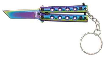 Nóż Brelok Albainox 02246 Balisong Colourful