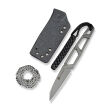 Nóż SENCUT Fixed TEXO Stonewash S23095-2 - 7