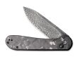 Nóż CIVIVI Button Lock Elementum Damascus CF - 4