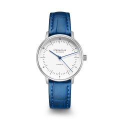 Zegarek Naos XS Automatik white silver, 33 mm