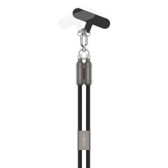 Kabel smyczkowy Ansmann USB-C/C,60W,120 cm,czarny 