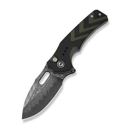 Nóż CIVIVI Vexron Damast G10 Milled Black & Green