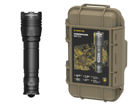 Latarka Armytek Dobermann UV 365 nm