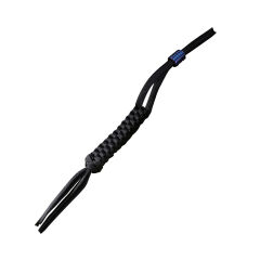 Zawieszka Paracord WE Black + Ti Bead Purple