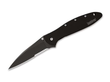 Nóż Kershaw Leek Black Serrated