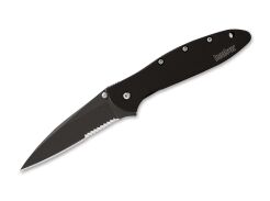 Nóż Kershaw Leek Black Serrated