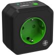 Programowane gniazdo Ansmann AES1, czarne, 230V - 2
