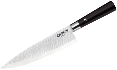 Nóż kucharski duży Böker Damast Black