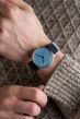 Zegarek Sternglas Lumatik light blue silver, 38 mm - 11
