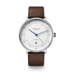 Zegarek Sternglas Naos XL Automatik white, 42 WYP
