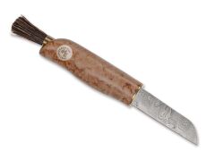 Nóż Karesuando Zwampe Natur Damasteel Nordic Light