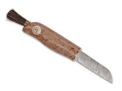 Nóż Karesuando Zwampe Natur Damasteel Nordic Light