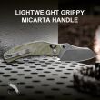 Nóż Kizer Bulldog Micarta Nitro-V - 10