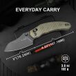 Nóż Kizer Bulldog Micarta Nitro-V - 15