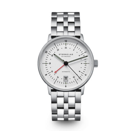 Zegarek Sternglas Naos Pro GMT Automatic, 38mm