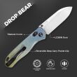 Nóż Kizer Drop Bear Titanium LC200N - 15