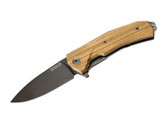 Nóż LionSteel KUR Olive Wood SW