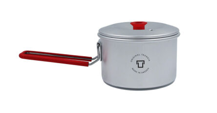 Trangia T-Cup z czerwonym uchwytem + pokrywka