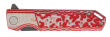 Nóż Womsi Wasp Red-White G10 S90V - 4