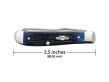 Nóż Case Rogers Mini Trapper SS Blue Bone - 2