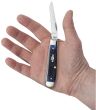 Nóż Case Rogers Mini Trapper SS Blue Bone - 5