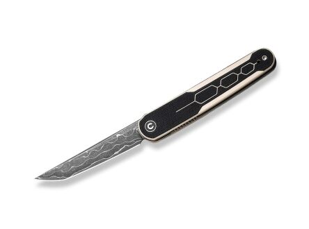 Nóż CIVIVI KwaiQ Milled G10 Ivory & Black Damascus