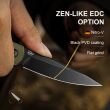 Nóż Kizer Bamboo G10 OD Green Nitro-V - 9