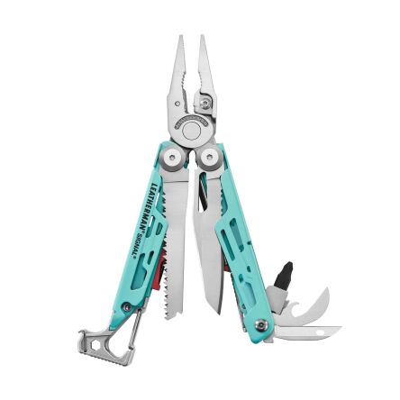Multitool Leatherman Signal Aqua/Srebrny