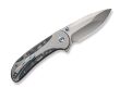 Nóż WE Knife Zizzit Titanium Grey Marble CF - 2