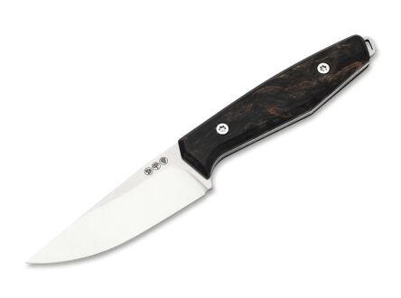 Nóż Böker AK1 Droppoint MagnaCut Black Birch Burl