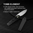 Nóż Kizer Tomb Aluminum Nitro-V - 16
