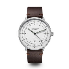 Zegarek Sternglas Hamburg Automatik silver 42mm