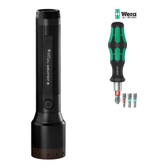 Latarka Ledlenser P6R core + zestaw WERA 900lm