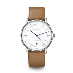 Zegarek Sternglas Naos Automatik white, 38 mm WYP