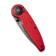 Nóż Civivi Starflare Damascus Red Aluminum - 4