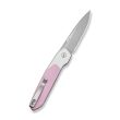 Nóż CIVIVI Brr15 Light Nitro-V White&Pink G10 - 2