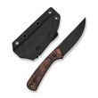 Nóż Civivi Carveth Fixed AEB-L Orange & Black G10 - 14