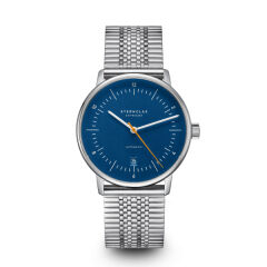 Zegarek Naos Automatik blue orange, 38 mm
