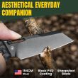 Nóż Kizer Task G10 Black 154CM - 9