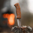 Nóż Helle Berget Mustard Jute Micarta 12C27 - 4
