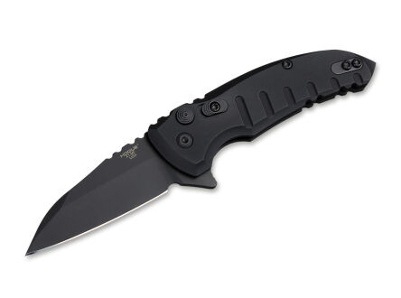 Nóż Hogue 24166 X1 Microflip Wharncliffe All Black