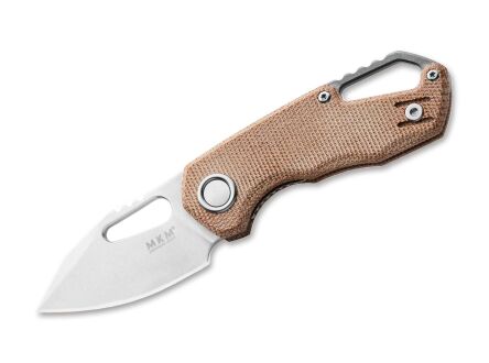 Nóż MKM Isonzo M390 Clippoint Micarta Natural