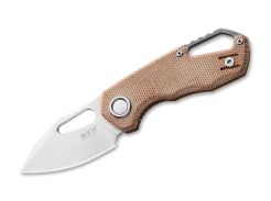 Nóż MKM Isonzo M390 Clippoint Micarta Natural