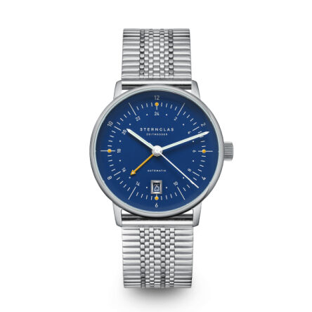 Zegarek Sternglas Naos Pro GMT Automatic, 38mm